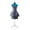 Blue, variant on 49"-63" Height Dress Form Mannequin Adjustable Female Mannequin Torso Sewing Mannequin Female Dress Model Torso Body Tripod Stand Clothing Forms, Black