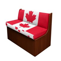 Uorisanigo RV Dinette Cushion Covers Waterproof Canada Flag Camper Car Bench Covers RV Sofa Furniture Protection Include 1 Backrest Cover and 1 Bench Cover