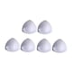 thumbnail image 1 of 3 pares de almohadillas triangulares para sujetador de mujer, insertos para copas de sujetador, esponja suave extraíble blanco, 1 of 6