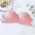 thumbnail image 1 of pitrice Women Strapless Bra Chest Wrap Beauty Back Brassiere Convertible Bra Invisible Shoulder Strap Underwear, 1 of 1