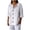 White, variant on Staron Women's Casual Loose V-Neck 3/4 Sleeve Button Up Blouse Solid Color Basic Comfy Relaxed Fashion Top, Black S