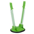thumbnail image 2 of Baggy Rack, mains libres réglables Baggy Rack Clip Kitchen Food Storage Bag Opener Holder Anti-slip(Vert), 2 of 8