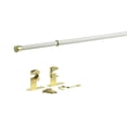thumbnail image 1 of Barra de acero esmaltada Kenney, 122-213 cm, color blanco, 1 of 1