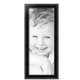 thumbnail image 2 of ArtToFrames 9" x 23" Black Engraved Edges Picture Frame, 9x23 inch Black Wood Poster Frame (WOM-4055), 5 Pack, 2 of 7