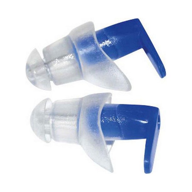 SwimTech - Tapones de Oídos para Natacio´n (Azul/Claro)