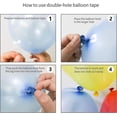 thumbnail image 5 of Glue Dots Balloon Arch Strip Ballon Arch Maker Kit Ballon Balloon Tape And Glue Dots Balloon Tape Balloon Arch Strip Tape(2*single Hole+2*double Hole), 5 of 5