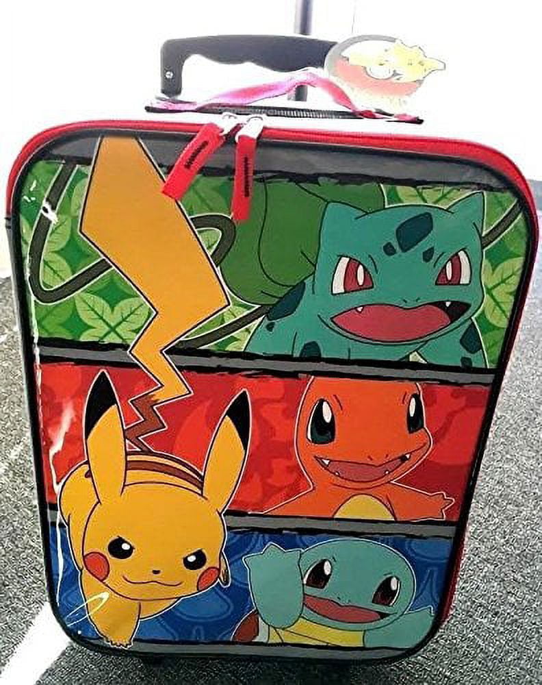 Kids Pokémon Pikachu ABS Shell Collapsible Luggage