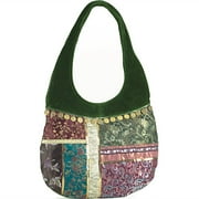 Amber Patchwork BoHo Hobo