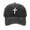 Black, variant on Christian Cross American Flag Baseball Cap for Men Women, 4th of July Patriotic Faith Religious Jesus Vintage Washed Cotton Adjustable Dad Hat, Fourth of July Independence Day Gift Caps JN