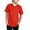 Red, variant on Men's Cotton Baseball Jersey Plain Button Down Short Sleeve Atheletic Sports Tee Shirts