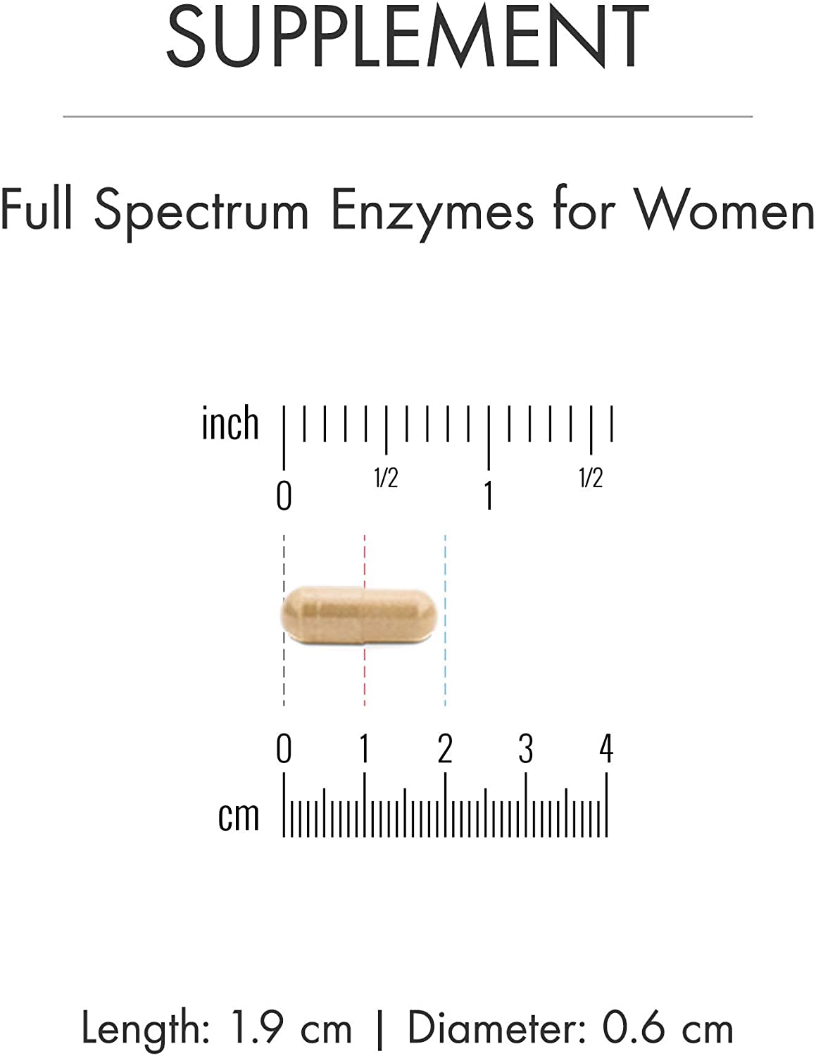 Dr. Mercola Full Spectrum Enzymes for Women, 30 Servings (90 Capsules), Dietary Supplement, Supports Immune and Digestive Health, Non-GMO