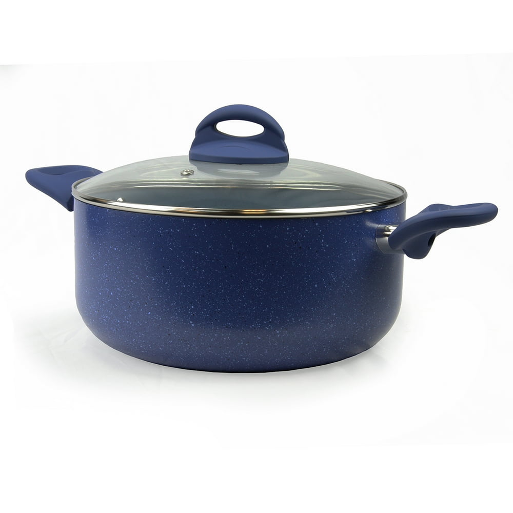 Gibson Home Summerhaven Whitford Non Stick Dutch Oven with Lid, 5 Quart