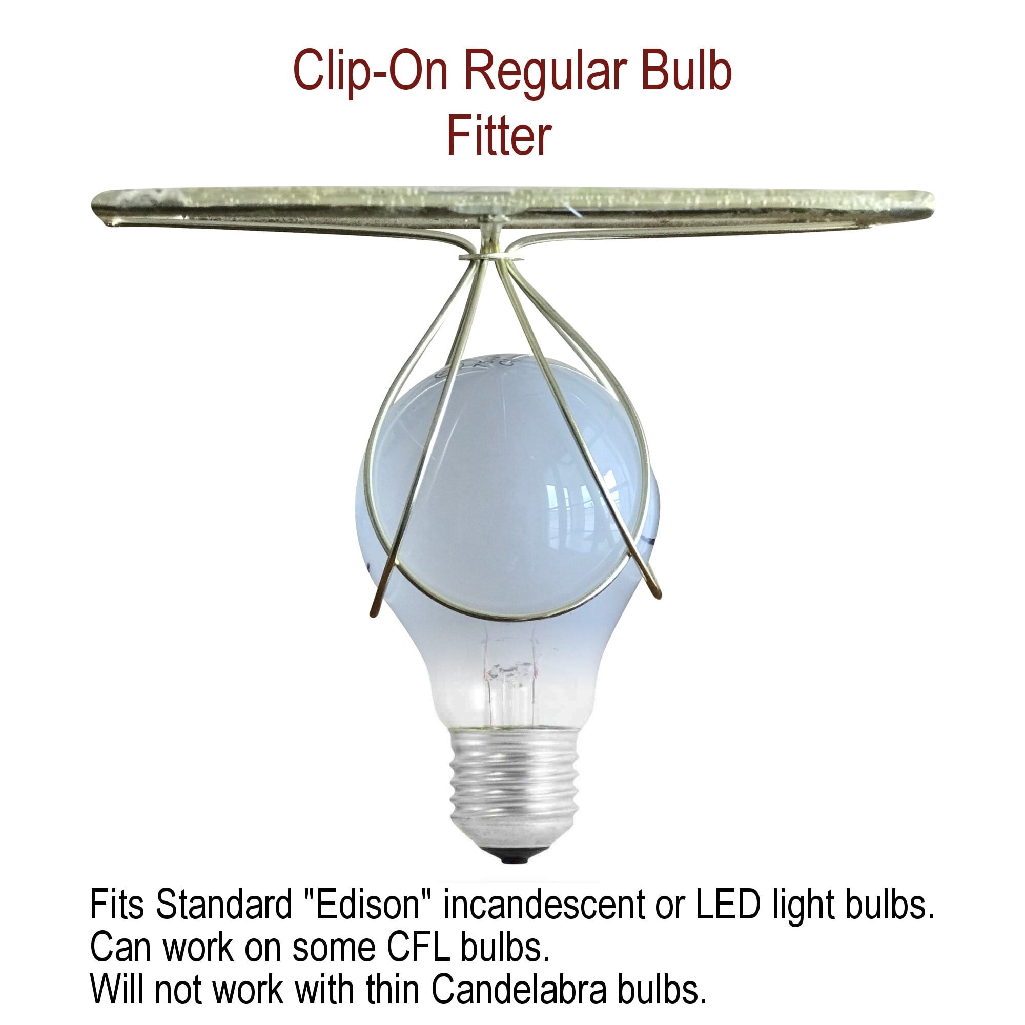 5x8x7 Empire Linen Edison Lamp Shade Island Paradise CLIP ON