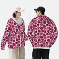 thumbnail image 6 of Xecao Rose Flowers for Sun Shirt-A lightweight, hoodie-style long-sleeve UV protection garment designed for other outdoor activities., 6 of 9