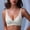 White, variant on Womens Comfortable No Underwire V Neck Bras, Breathable Seamless Bras Everyday Bras, S