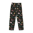 thumbnail image 5 of Xecao Cute Rabbit And Flower Men's Straight Lounge Pajama Pants: The Ultimate in Comfortable Sleepwear, 5 of 9