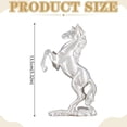 thumbnail image 2 of Standing Horse Statue 2026 Horse Statues Home Decor Chinese New Year H Orse Figurine 2026 Animal Sculpture Desktop Ornament For Good Luck Wealth & Success, 2 of 8