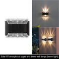 thumbnail image 7 of Solar Lights Outdoor, Waterproof Landscape Lighting, 4 Pack Solar Lights for Outside, Dusk To Dawn Security Lights for Patio, Wall Mounted Decoration Lights, 7 of 7