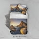 thumbnail image 3 of 3D Sunset Sky Rock Paisaje Funda de edredón Set Ropa de Cama Set Funda Nórdica, 3 of 3