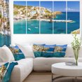 thumbnail image 1 of Harbor with Vessels and Boats - Large Seascape Art Canvas Print, 1 of 3