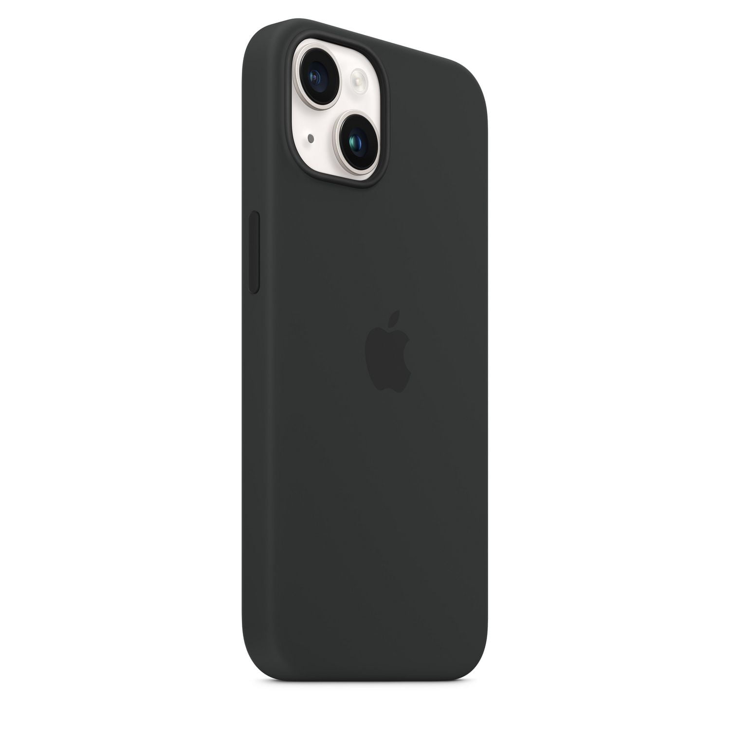 Étui en silicone avec MagSafe pour iPhone 14- Minuit