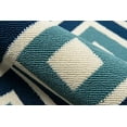 thumbnail image 4 of Geometric Baja Outdoor Rug in Blue - Rectangle 2'3" X 4'6", 4 of 4