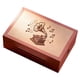 thumbnail image 5 of Caja de música de madera con manivela fácil de usar para San Valentín, Navidad y aniversario. Rosa caqui, 5 of 9