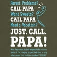 thumbnail image 3 of CafePress - JUST CALL PAPA T Shirt - Men's Classic Graphic Cotton T-Shirt, 3 of 4