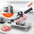 thumbnail image 1 of Trancheuse de Viande Manuelle en Acier Inoxydable, Machine à Trancher Durable pour la Maison, 1 of 8