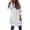 White 27, variant on Women's Hooded Quilted Long Puffer Vest Sleeveless Full Zipper down Jacket Coats with Pockets