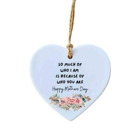 

KIHOUT New Deals Do Not Forget The Changes You Have Made Acrylic Pendant Valentine Is Day Car Decoration