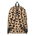 thumbnail image 3 of Leopard Print Backpack for School,Cute School Bag,Schoolbag with Adjustable Shoulder Straps & Padded Back,15.7"x11.8"x5.5", 3 of 5