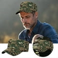 thumbnail image 2 of Adult Adjustable Outdoor Sunshade Breathable Mesh Flat Cap for Summer Sun, 2 of 5