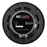 مكبرات صوت MB Quart FKB116S Formula Slim Mount Car (أسود ، زوج) - مكبرات صوت محورية 6.5 بوصة ، 60 وات ، صوت سيارة ، كروس أوفر داخلي ، 1 مكبرات صوت بوصة (لم يتم تضمين المشاوي)