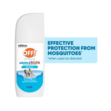 OFF! Picaridin Insect Repellent Spritz for Adults & Kids, Fragrance-Free, Deet Free Bug Spray for Everyday Protection from Mosquitoes, Travel Essentials, 4 oz