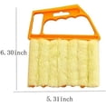 thumbnail image 2 of Minilimpiador de persianas portátil, fibras de microfibra especiales para una limpieza eficaz, aparatos de aire acondicionado para el hogar para un mantenimiento rápido, diseño de 7 dedos para un, 2 of 7