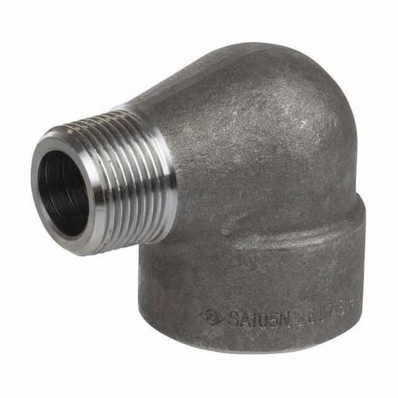 Manufacturer Varies 1/2" MNPT x FNPT 304 SS Street 90 Degree Elbow 2UA69