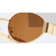 thumbnail image 2 of Gafas Xtellar Sol De Metal Ovaladas De Diseño Retro Estilo Moderno, 2 of 4