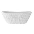 thumbnail image 3 of Knightsbrook 64" x 33" Manmade Stone Bathtub in Matte White, 3 of 9