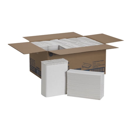 Georgia-Pacific Blue Select C-Fold Paper Towels by GP PRO (Georgia-Pacific), White, 20241, 200 Towels Per Pack, 12 Packs Per Case (2400 Total), 10.10'' x 13.20
