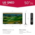 thumbnail image 2 of LG 50" Class 4K UHD QNED Web OS Smart TV with Dolby Vision 80 Series (50QNED80UQA), 2 of 18
