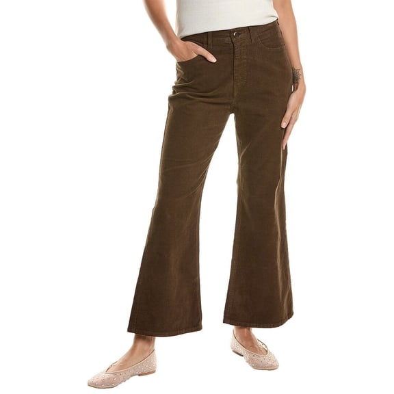 THE GREAT womens The Kick Boot Pant, 27, Green