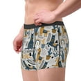 thumbnail image 4 of Balery Llama and Cactus1 Men's Boxer Briefs, Soft and Breathable Cotton Underwear with nylon Waistband-Small, 4 of 9