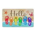 thumbnail image 1 of SIYTUAU Non-Slide Indoor Welcome Mat Summer Decorative Rug Suitable For Entrances Made Of Rubber For Bedrooms Size 15.7X23.6 Inch, 1 of 6