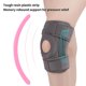 thumbnail image 5 of 1pc rodillera almohadilla de silicona ajustable absorbente de sudor anticolisión estilo abierto protección de rodilla transpirable rodillera soporte de compresión para, 5 of 5