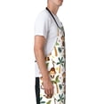 thumbnail image 3 of Picia Monkeys Swinging from Palms Waterproof Apron for Unisex Adult - Adjustable Bib Apron with Pockets, Ideal for Cooking, Gardening, Painting, and Household Chores, 3 of 9