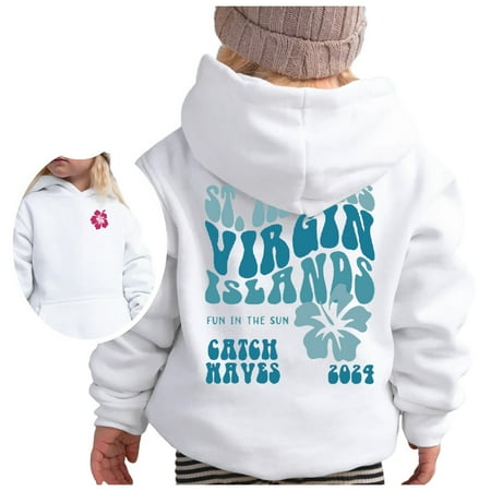 

Sweatshirts for Teens Long Sleeve Soft Graphic Hoody Cute Pullovers Warm Fashion Hooded Hoodies for Teens