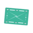 thumbnail image 4 of Mini tapete de entrenamiento de fútbol para puerta, ideal para aficionados al fútbol. Verde, 4 of 9