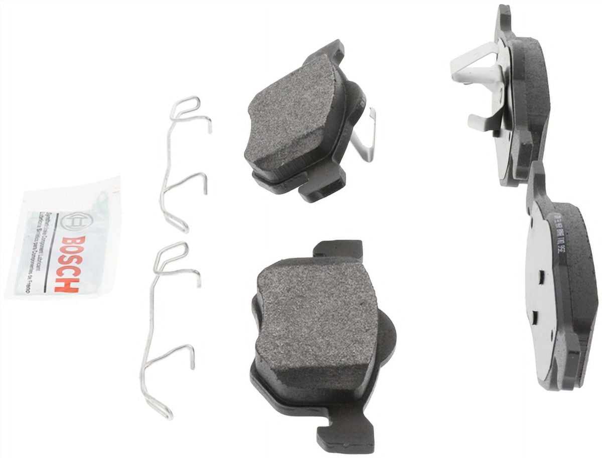 Bosch BE843H Bosch Blue Semi-Metallic Brake Pads with Hardware