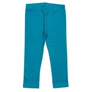 Baby Jay Teal Baby and Toddler Leggings - Premium Soft Cotton - Unisex Tight (Teal, 6-12 Months)